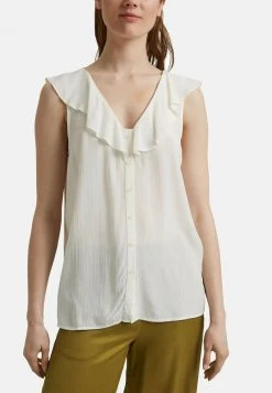 Esprit Damen Top - Off White -Esprit Verkäufe 2024 0028824abf69437aae736b284051a32e
