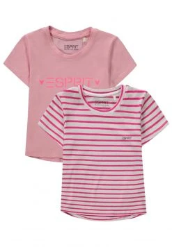 Esprit Kinder 2 PACK - T-Shirt Print - Pink