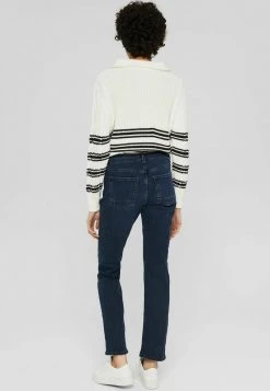 Esprit Damen MEDIUM RISE STRAIGHT - Jeans Straight Leg - Blue Black -Esprit Verkäufe 2024 01383b011f07432dbf4caf175aef3912