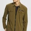 Esprit Leichte Jacke - Dark Khaki | Herren -Esprit Verkäufe 2024 024e75a9a2b84896a31cd6b26fb8c86f