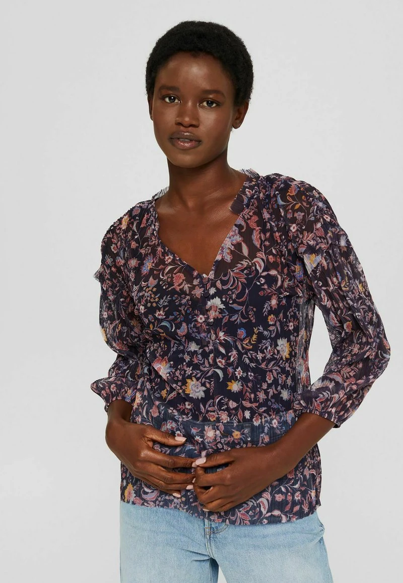 Esprit Damen Bluse - Navy 3 Esprit Damen Bluse - Navy