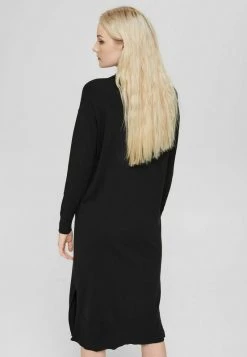 Esprit Damen FLAT - Strickkleid - Black -Esprit Verkäufe 2024 027895fff86a4e1f837afd26a12bc5ba