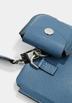 Esprit Damen MIT MÜNZTASCHE AUS LEDER - Handytasche - Light Blue -Esprit Verkäufe 2024 027fbc6aced54dc38fdae0e562f45b85