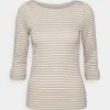 Esprit Damen STRIPES TURNUP - Langarmshirt - Taupe/ecru 1 Esprit Damen STRIPES TURNUP - Langarmshirt - Taupe/ecru -Esprit Verkäufe 2024 02c2e7f3c2f84255a91379cb95cbf9cb