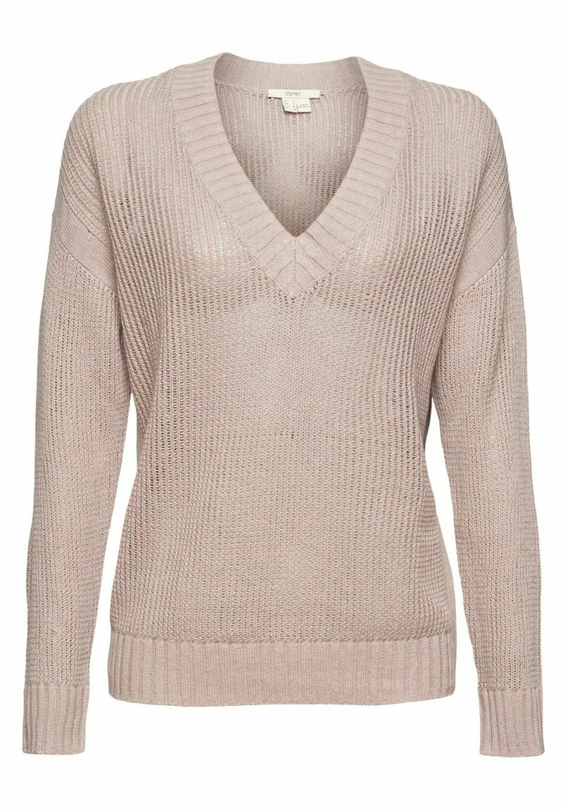 Esprit Damen Strickpullover - Light Taupe 8 Esprit Damen Strickpullover - Light Taupe – Bild 6