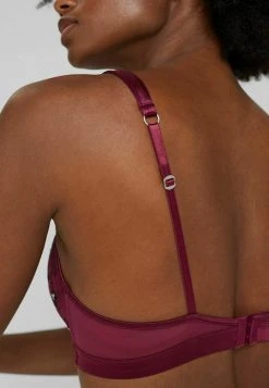 Esprit Damen MIT STICKEREI - Push-up BH - Dark Pink -Esprit Verkäufe 2024 038d2cd2ff984b91aa97c27431feb678