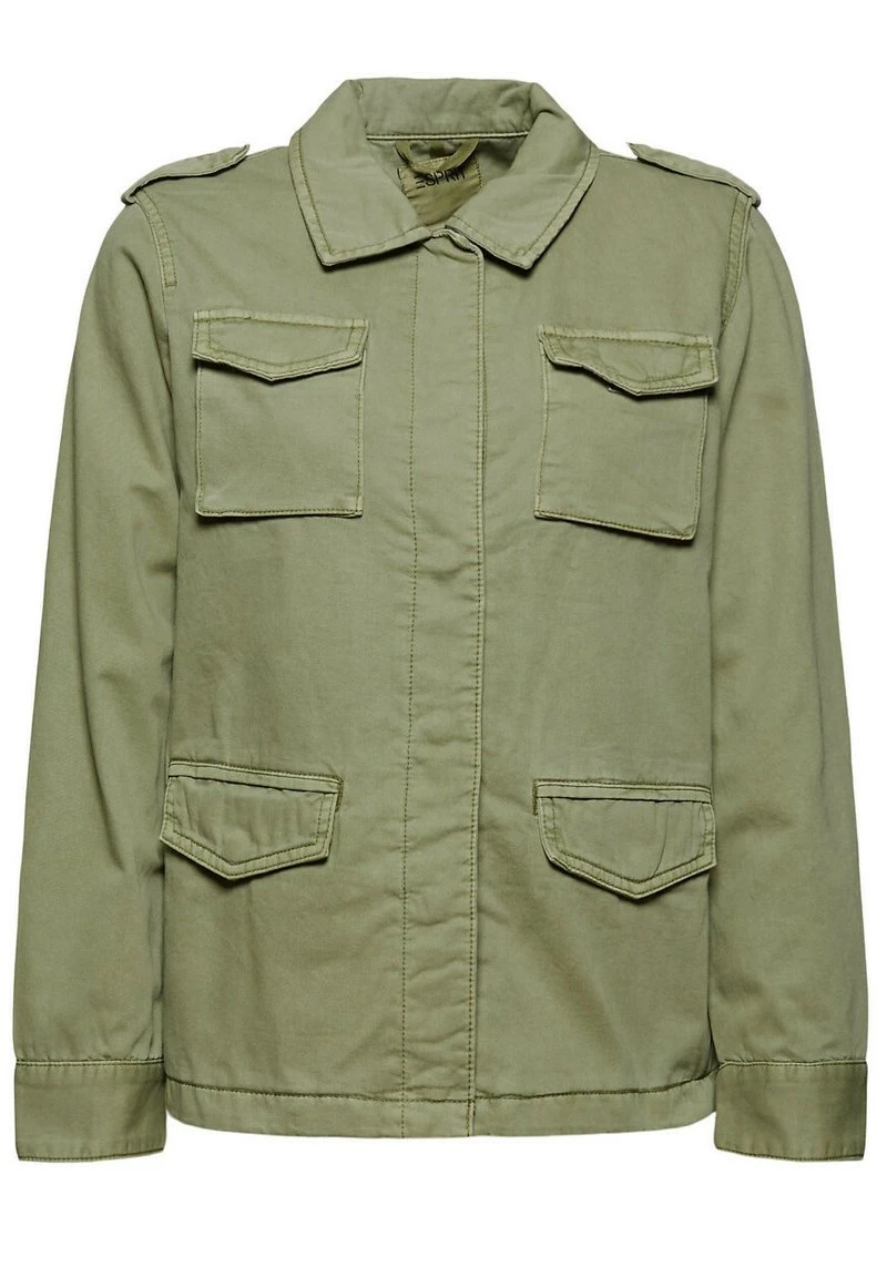 Esprit Damen Leichte Jacke - Light Khaki 10 Esprit Damen Leichte Jacke - Light Khaki – Bild 8