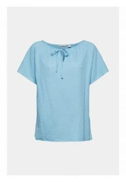 Esprit Damen GESTREIFTES - T-Shirt Print - Light Turquoise -Esprit Verkäufe 2024 03c98d3ea6294d999c04b58c03d698af