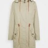 Esprit WASHED - Parka - Pale Khaki | Damen