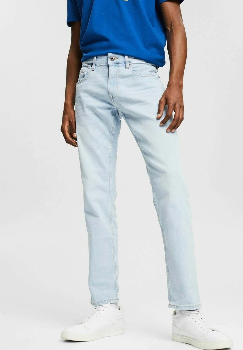 Esprit Herren Jeans Straight Leg - Blue Bleached 3 Esprit Herren Jeans Straight Leg - Blue Bleached