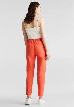 Esprit CHINO MIT GUMMIZUGBUND, 100%25 ORGANIC COTTON - Chino - Coral | Damen -Esprit Verkäufe 2024 061c265df1544d5dbcc889e8faa2478c
