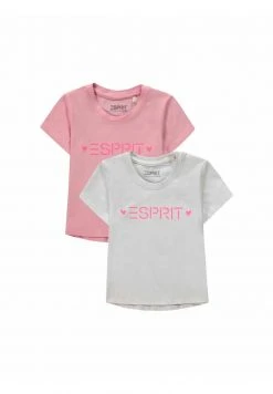Esprit 2 PACK - T-Shirt Print - Light Pink | Kinder