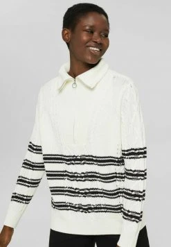 Esprit Damen Strickpullover - Off White