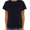 Esprit Damen T-Shirt Basic - Navy -Esprit Verkäufe 2024 07beb5a365b64095b92fde3bd2a5a464
