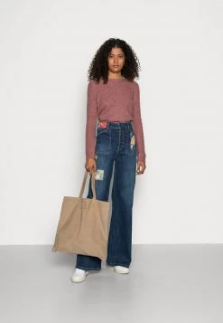 Esprit MINICABLE - Strickpullover - Dark Old Pink | Damen -Esprit Verkäufe 2024 07f0b74b35604c13aa14e178428113d4