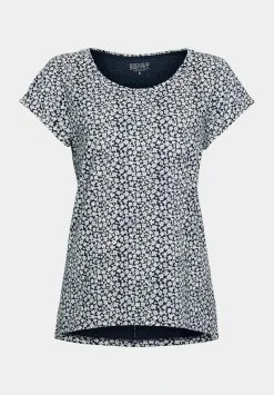 Esprit Damen T-SHIRT MIT Print AUS 100%25 ORGANIC COTTON - T-Shirt Print - Navy Colorway -Esprit Verkäufe 2024 082f3ac63922485e882a8b505b428015