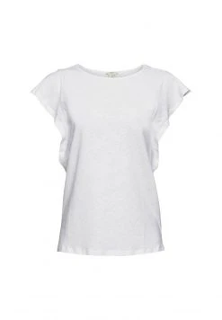 Esprit Damen T-Shirt Basic - White -Esprit Verkäufe 2024 08570edda3a9433e92a1bd9a7c5c06cd