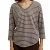 Esprit Damen Langarmshirt - Rust Brown