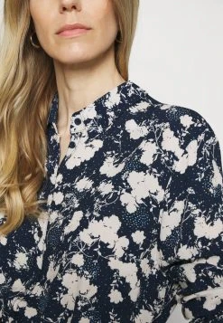 Esprit Damen Blusenkleid - Dark Blue -Esprit Verkäufe 2024 097a3b0626d34a7fb06cf709423f9aed