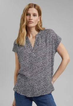 Esprit Damen AOP - Bluse - Navy