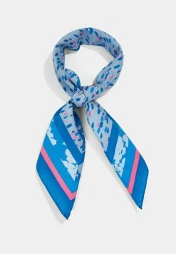 Esprit Damen MIT KUNSTVOLLEM PRINT - Tuch - Grey Blue -Esprit Verkäufe 2024 09cdaff81443496396d5c736682914ad