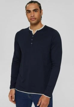 Esprit Langarmshirt - Navy | Herren