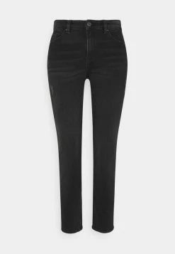 Esprit Damen Jeans Straight Leg - Black Dark Wash