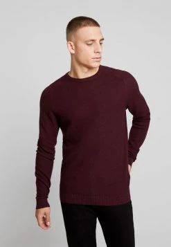 Esprit Herren HONEYCOMB - Strickpullover - Bordeaux Red