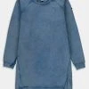 Esprit Kinder Jerseykleid - Blue Medium Washed