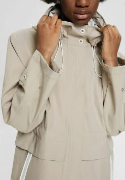 Esprit Damen Regenjacke / Wasserabweisende Jacke - Light Taupe -Esprit Verkäufe 2024 0a563014cd2244debf5dca4caf1b9a9f