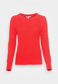 Esprit Damen SWEATERS - Strickpullover - Orange Red