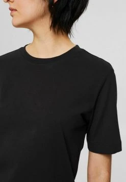 Esprit Damen REGULAR - T-Shirt Basic - Black -Esprit Verkäufe 2024 0b634699090943a68b4f98c386056d58