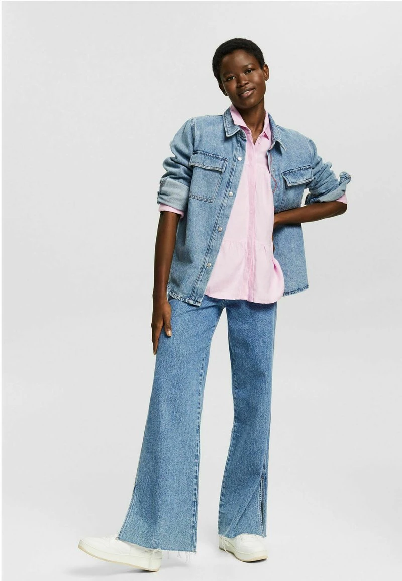 Esprit Damen VOLANTS - Hemdbluse - Pink 4 Esprit Damen VOLANTS - Hemdbluse - Pink – Bild 2