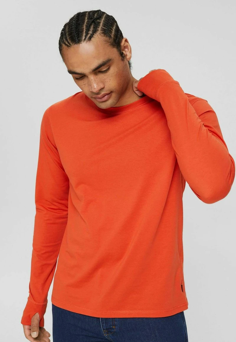 Esprit Herren SLIM FIT - Langarmshirt - Orange 3 Esprit Herren SLIM FIT - Langarmshirt - Orange