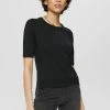 Esprit Damen T-Shirt Basic - Black