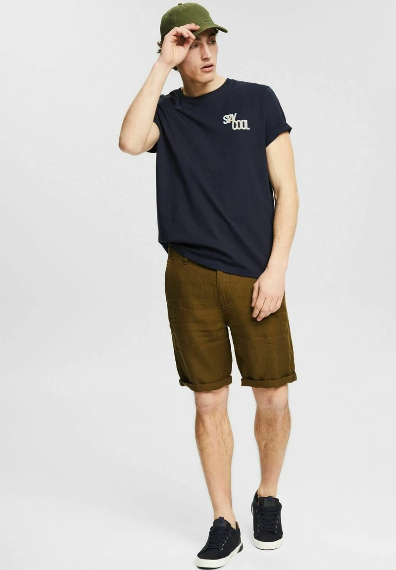 Esprit Herren T-Shirt Print - Navy 4 Esprit Herren T-Shirt Print - Navy – Bild 2