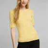 Esprit Damen T-Shirt Basic - Sunflower Yellow