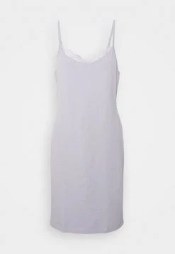 Esprit Damen SEASONAL CHEMISE - Nachthemd - Light Blue Lavender