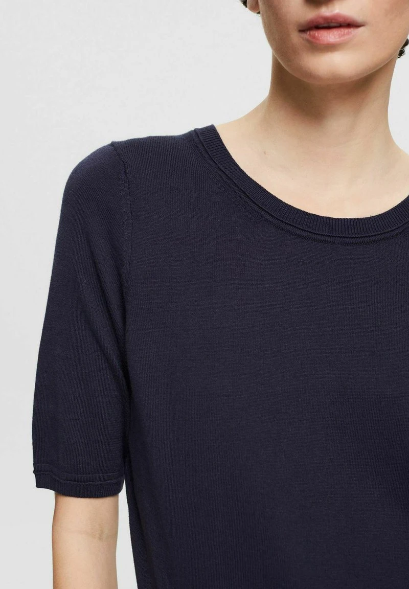 Esprit Damen T-Shirt Basic - Navy 8 Esprit Damen T-Shirt Basic - Navy – Bild 6