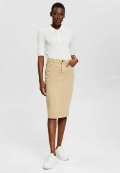 Esprit Bleistiftrock - Sand | Damen