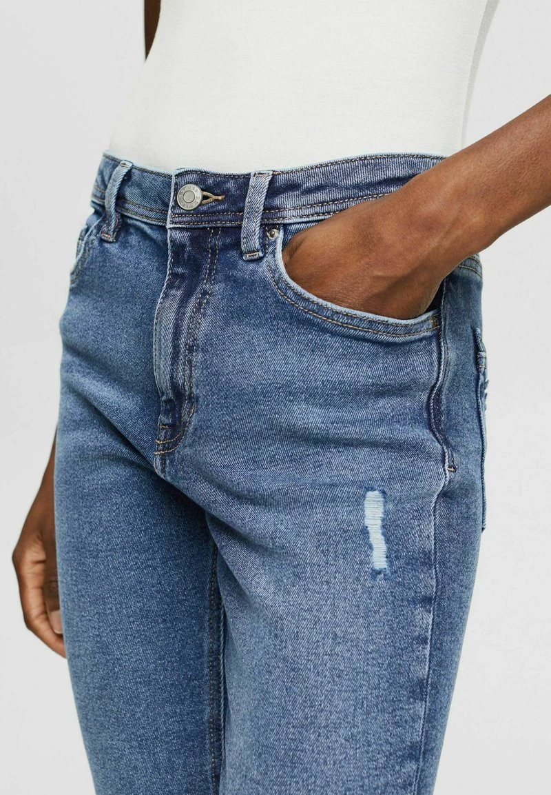 Esprit Jeans Slim Fit - Blue Medium Washed | Damen 7 Esprit Jeans Slim Fit - Blue Medium Washed | Damen – Bild 5