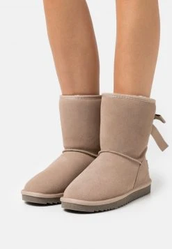 Esprit Damen BOW BOOTIE - Schnürstiefelette - Taupe