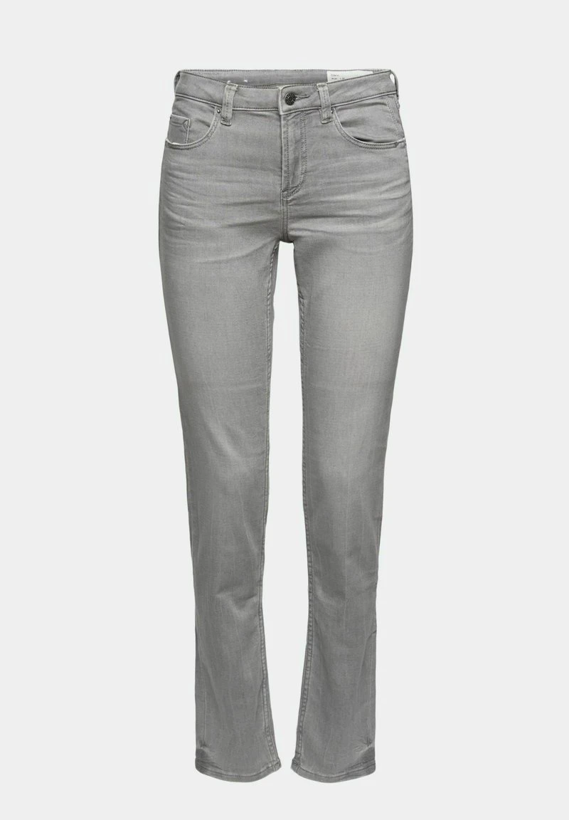 Esprit Damen Jeans Straight Leg - Grey Medium Washed 9 Esprit Damen Jeans Straight Leg - Grey Medium Washed – Bild 7
