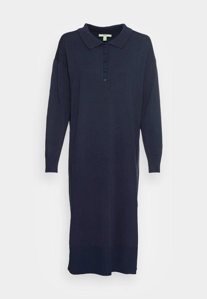 Esprit Damen DRESSES FLAT - Strickkleid - Navy 6 Esprit Damen DRESSES FLAT - Strickkleid - Navy – Bild 4