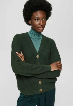Esprit CORE CARDIGAN - Strickjacke - Dark Green | Damen -Esprit Verkäufe 2024 0ee5b361c0cd4517bcf1c8fd8d5eeaa4