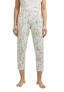Esprit Damen CROPPED - Nachtwäsche Hose - Off White