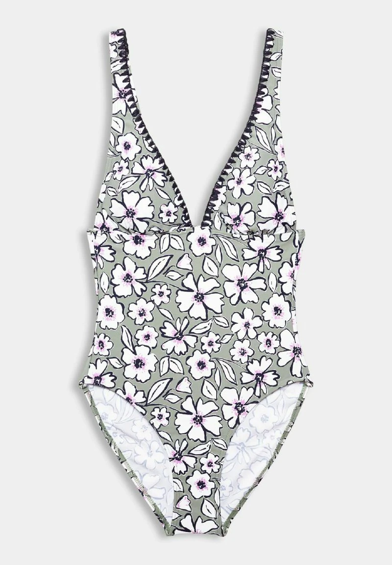 Esprit Damen Badeanzug - Light Khaki 8 Esprit Damen Badeanzug - Light Khaki – Bild 6