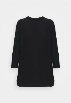 Esprit Damen ECOVERO TEE - Langarmshirt - Black