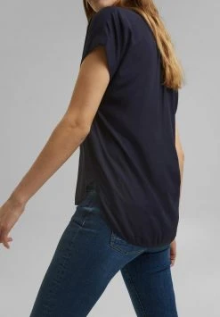 Esprit Damen Bluse - Navy -Esprit Verkäufe 2024 0ffded51d8b641b29c5faeb9f0b1cbc0