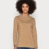 Esprit Damen Langarmshirt - Camel -Esprit Verkäufe 2024 100dd2bca50943c5bfdf2e96341479e8